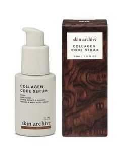 skin archive, Укрепляющая сыворотка для лица Collagen Code Serum для упругости и плотности кожи, 30 мл