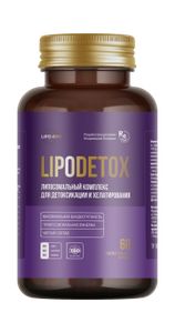 Lipomins, Липосомальный комплекс «LipoDetox» (для детоксикации и хелатирования), растительные капсулы, 60 шт.