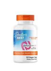 Doctor's Best, PepZinGl, Комплекс «Цинк + L-карнозин», капсулы, 120 шт.