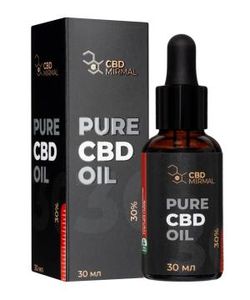 Mirmal CBD, Масло CBD 30% (изолят КБД), жидкость, 30 мл