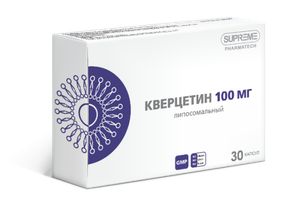 Supreme Pharmatech, Липосомальный кверцетин, капсулы, 30 шт.