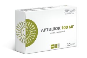 Supreme Pharmatech, Липосомальный артишок, капсулы, 30 шт.