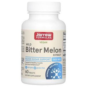 Jarrow Formulas, Wild Bitter Melon Extract/Экстракт дикой горькой дыни, таблетки, 60 шт.