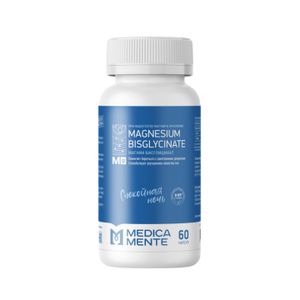MEDICA MENTE, Магний (бисглицинат), капсулы, 60 шт.