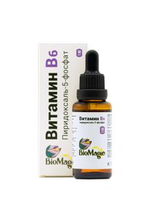 BioMagic, Витамин B6, жидкость, 30 мл