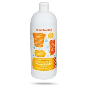 FRESHBUBBLE, Гель для мытья полов Свежий Апельсин, жидкость, 1 л