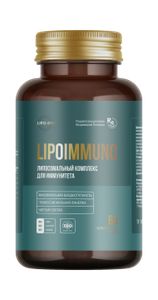 Lipomins, Липосомальный комплекс «LipoImmuno» для иммунитета, растительные капсулы, 60 шт.