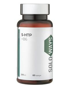 SOLOWAYS, 5-HTP + витамин В6, капсулы, 60 шт.