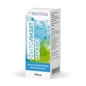 VedaBiotica, Фитолизат Бронхо (метабиотик для поддержания бронхо-легочной системы), жидкость, 100 мл