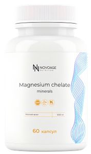 NOVOAGE nutrition, Магний (бисглицинат), капсулы, 60 шт.