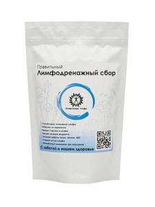 Правильные травы, Лимфодренажный сбор, 100 г