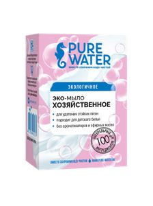 Pure Water, Хозяйственное мыло, 175 г