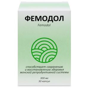 Функциональные продукты, Фемодол (для женского здоровья), капсулы, 30 шт.