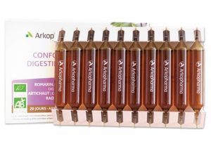 Arkopharma, Confort Digestif: Нормализация работы желудочно-кишечного тракта, 20 ампул x 10 мл