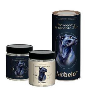 LABBELO, Ревитализирующий комплекс с коллагеном и витаминами «Молодость и красота 35+», порошок, 2*216 г