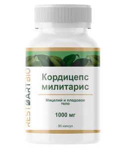 Restartbio, Кордицепс милитарис, капсулы, 90 шт.