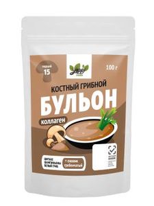 Yappi, Костный бульон грибной с ежовиком гребенчатым, 100 г