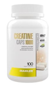 Maxler, Creatine Caps 1000 (креатин), капсулы, 100 шт.