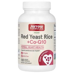 Jarrow Formulas, Red Yeast Rice + Co-Q10, капсулы, 120 шт.