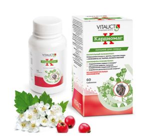 Vitauct, Кардиомаг (укрепление и питание сердца), таблетки, 60 шт.