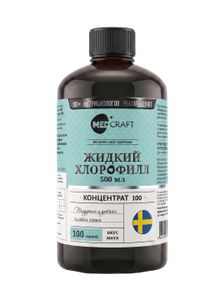 MEDCRAFT, Хлорофилл (для похудения и очищения, от отеков), жидкость, 500 мл