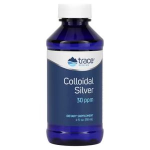 Trace Minerals, Коллоидное серебро, жидкость, 118 мл