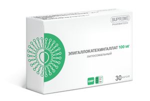 Supreme Pharmatech, Липосомальный эпигаллокатехингаллат, капсулы, 30 шт.