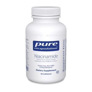 Pure encapsulations, Ниацинамид, капсулы, 90 шт.