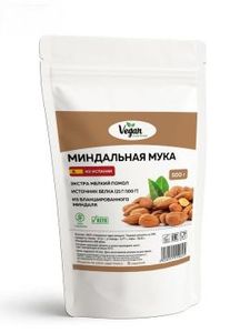 Yappi, Мука миндальная безглютеновая мелкого помола, 500 г