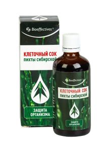 Солагифт, Bioeffectives Клеточный сок пихты сибирской, жидкость, 100 мл