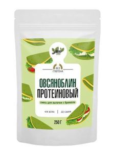 Yappi, Овсяноблин протеиновый, смесь для выпечки, 250 г