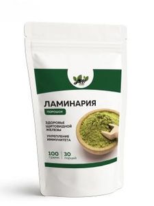 Yappi, Ламинария, порошок, 100 г